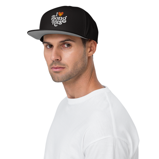 Embroidered Snapback Hat